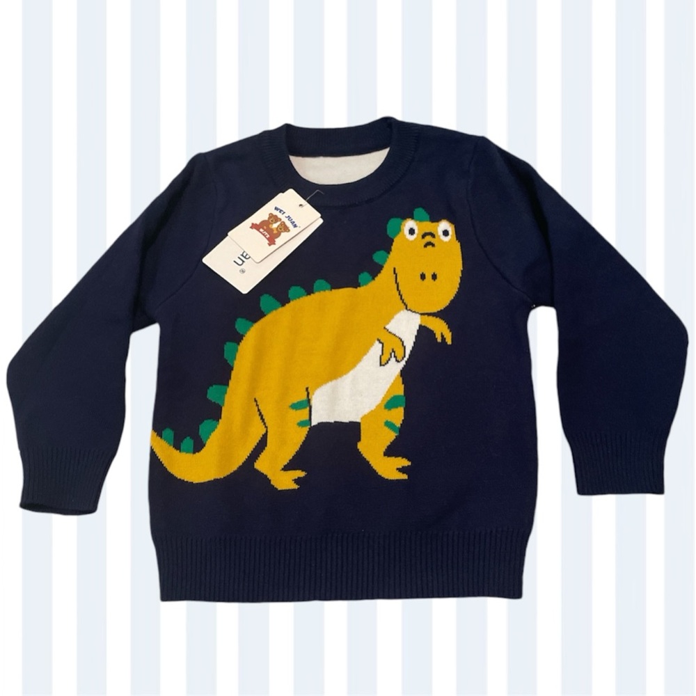 NEW Wey Juan Autumn Baby Sweater Jumper 2T Blue Color NEW WITH TAG.